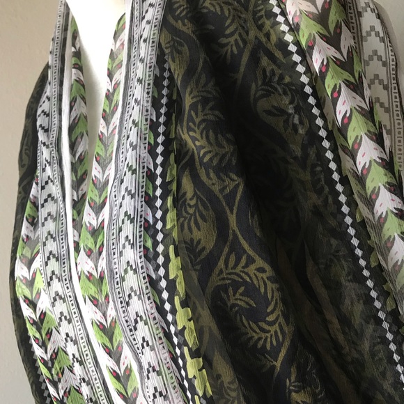 ❗️SALE❗️indian  pakistani women chiffon DUPATTA - Picture 4 of 6